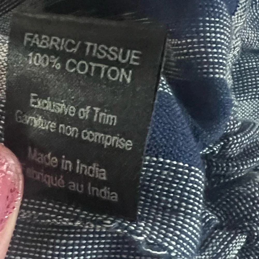 NWT Osei-Duro Toss IKAT Navy Handwoven Jumpsuit 100% Cotten - Picture 5 of 7